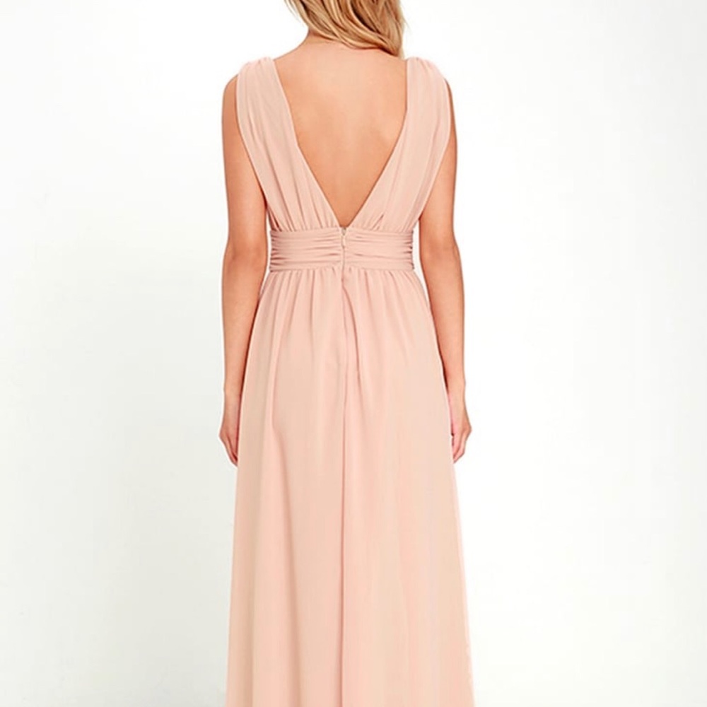 LULU Heavenly rusty rose maxi dress